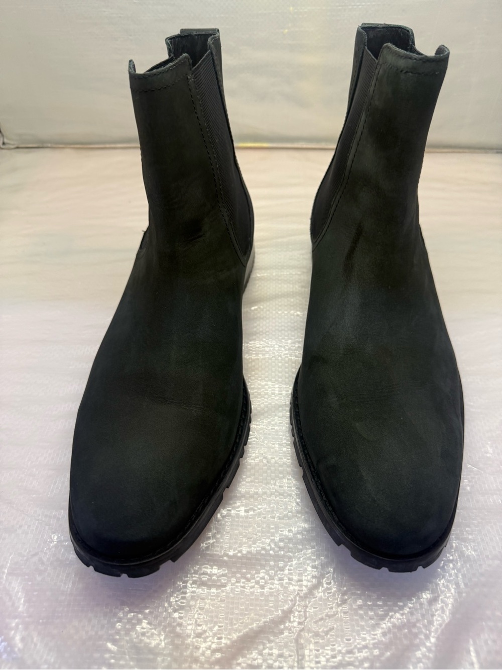 Cole Haan Black Nubuck water proof Chelsea Boot